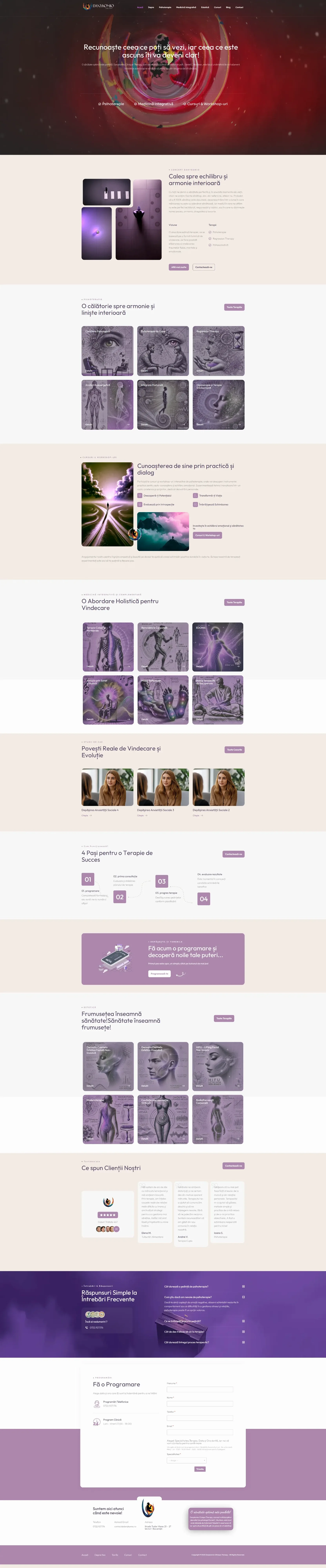 Realizare Website Prezentare Clinica DANYKOMIO